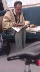 Eating Muffins on BART